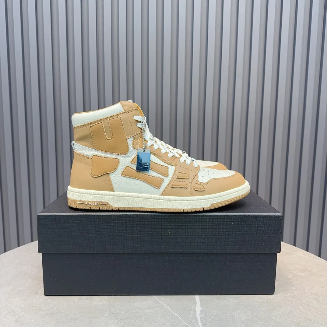 Men's shoes💰620💰 AMIRI AMIRI trendy brand hot sale🔥 Available all year round✅Couples💑 Official website synchronization Imported fabrics 1⃣️ratio 1⃣️Re-engraved, original factory special original sole, 35-45 (38.45. Non-refundable)
